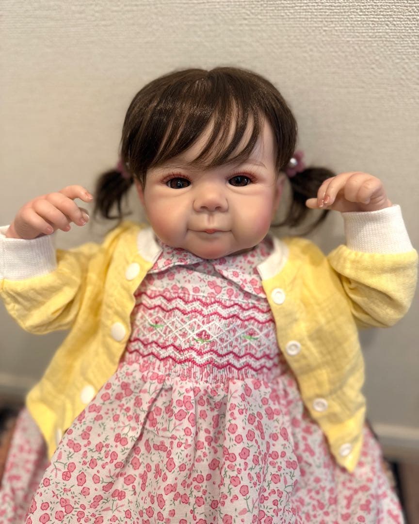 ★新品★【訳あり】リボーンドール可愛いベビーちゃん♥45cm