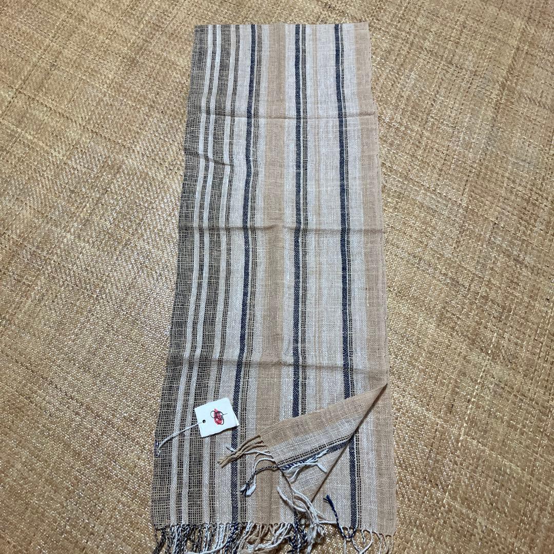 新品 うさとusaato 草木染め藍染 ストール