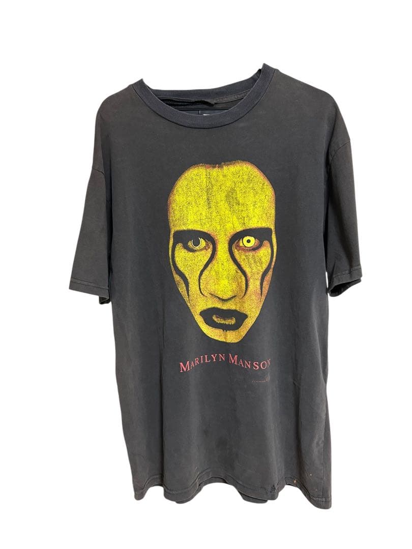 【超フェード】 90s Marilyn Manson 古着 バンド Tシャツ
