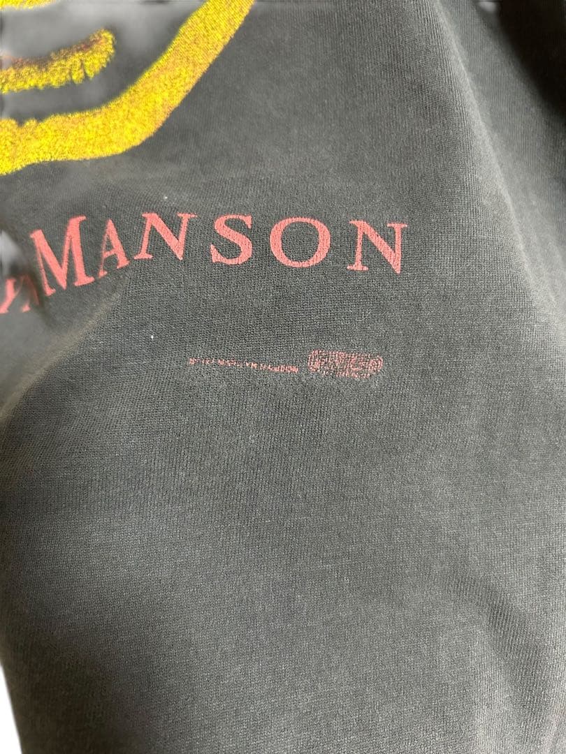 【超フェード】 90s Marilyn Manson 古着 バンド Tシャツ
