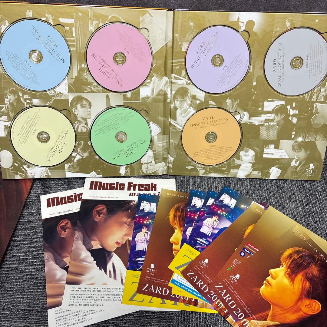 ミュージシャン ZARD SINGLE COLLECTION 20th ANNIVERSARY