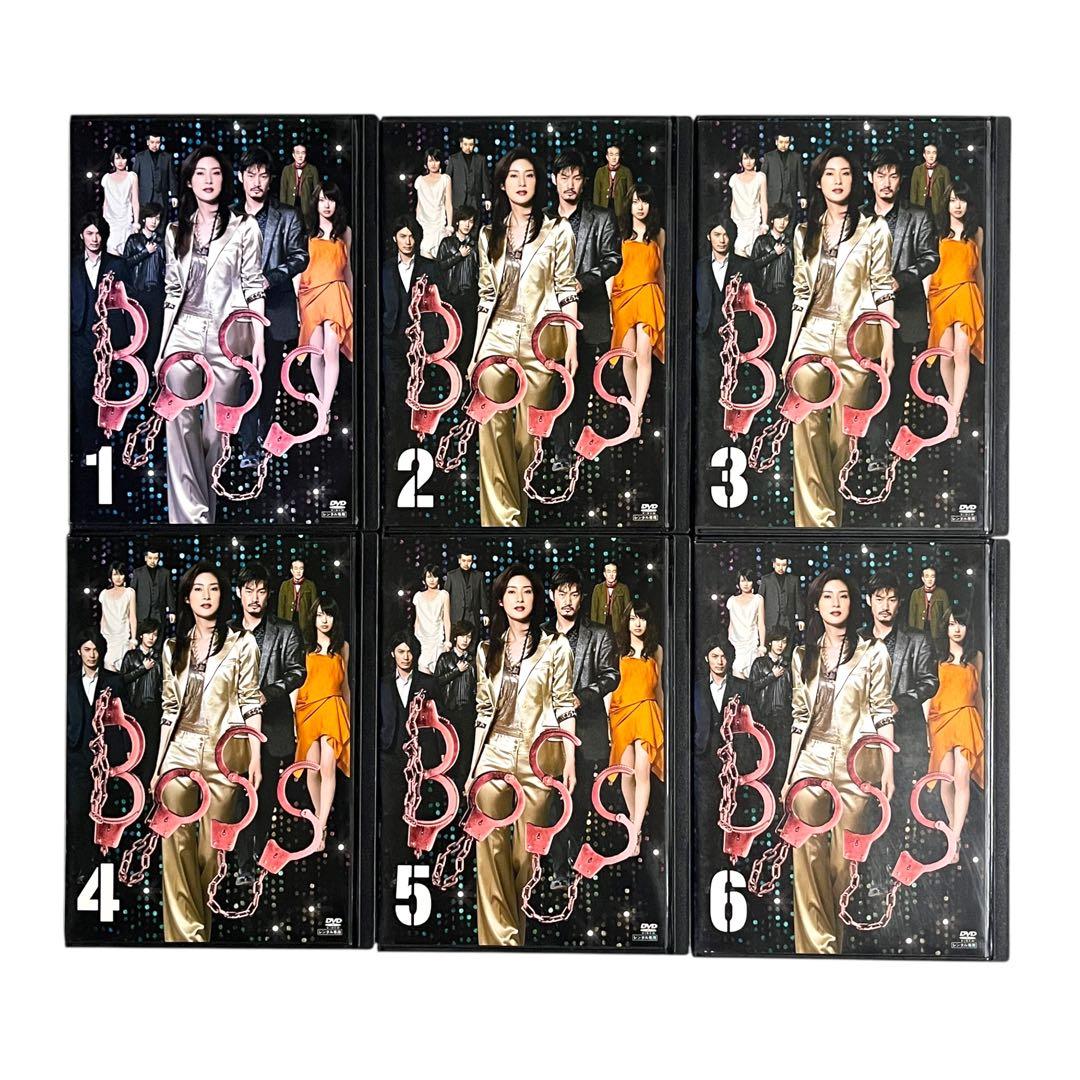 【新品ケース】 DVD 「BOSS」 全巻セット 天海祐希 竹野内豊 西田敏行
