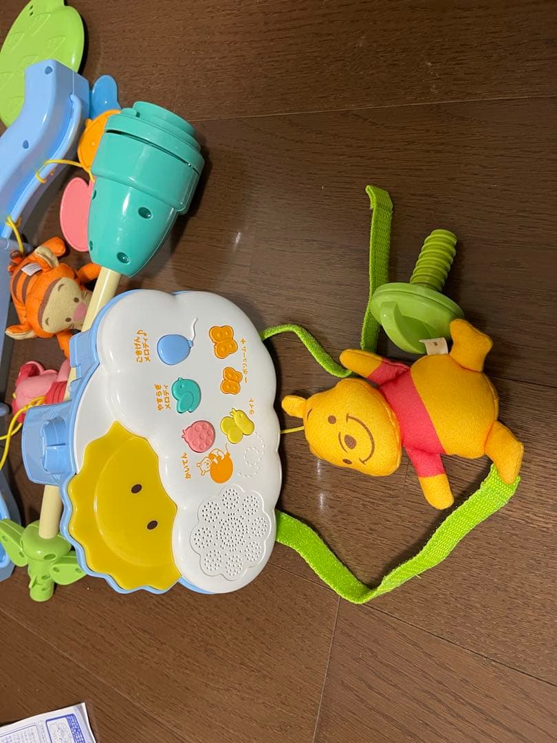 【美品】ベビージム プーメリー 6WAYジムにへんしんメリー プーさん