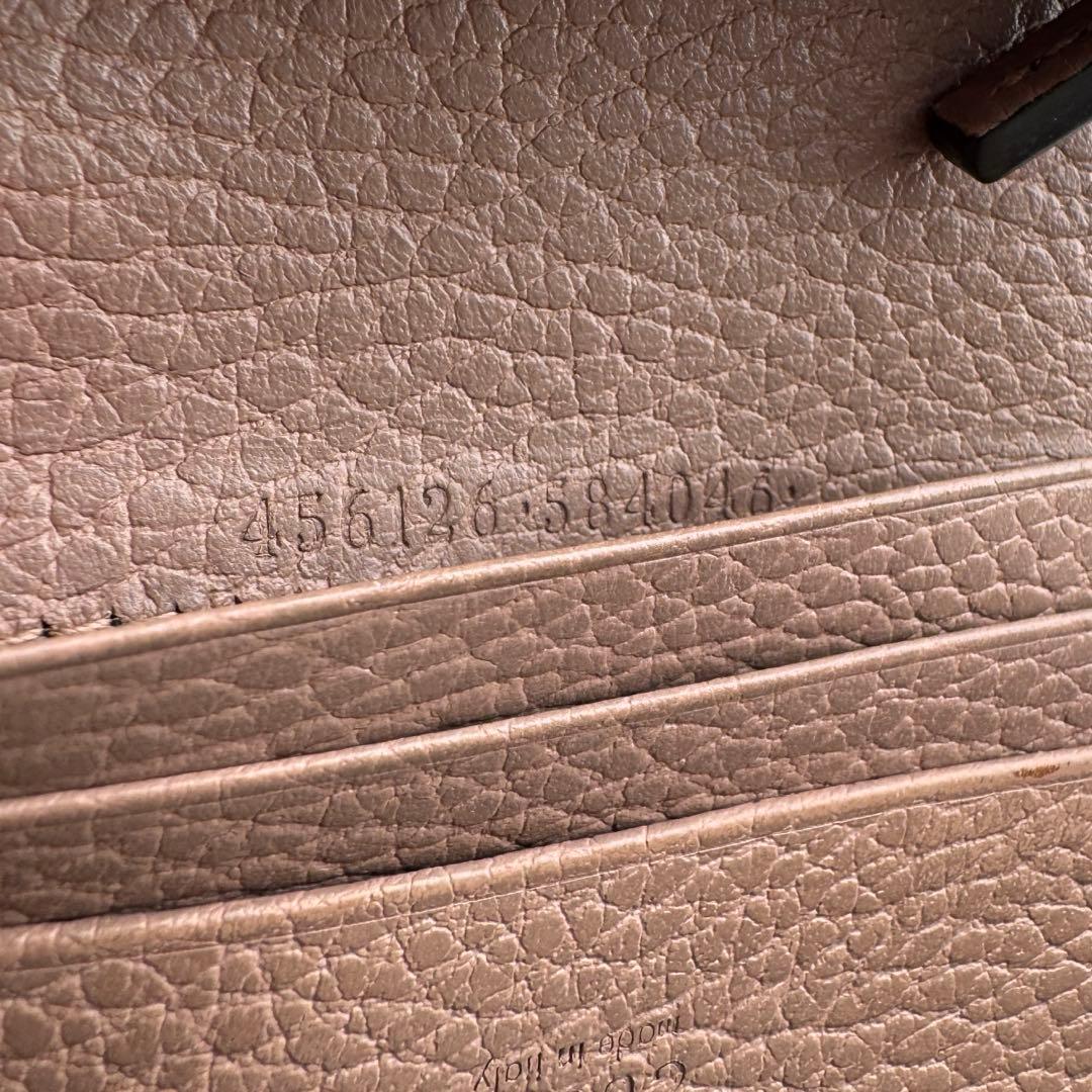 【美品】 GUCCI グッチ 2つ折り 財布 コンパクト
