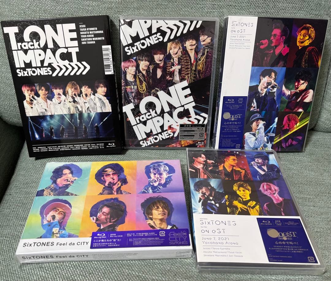 SixTONES LIVEDVD CD シングル アルバム まとめセット