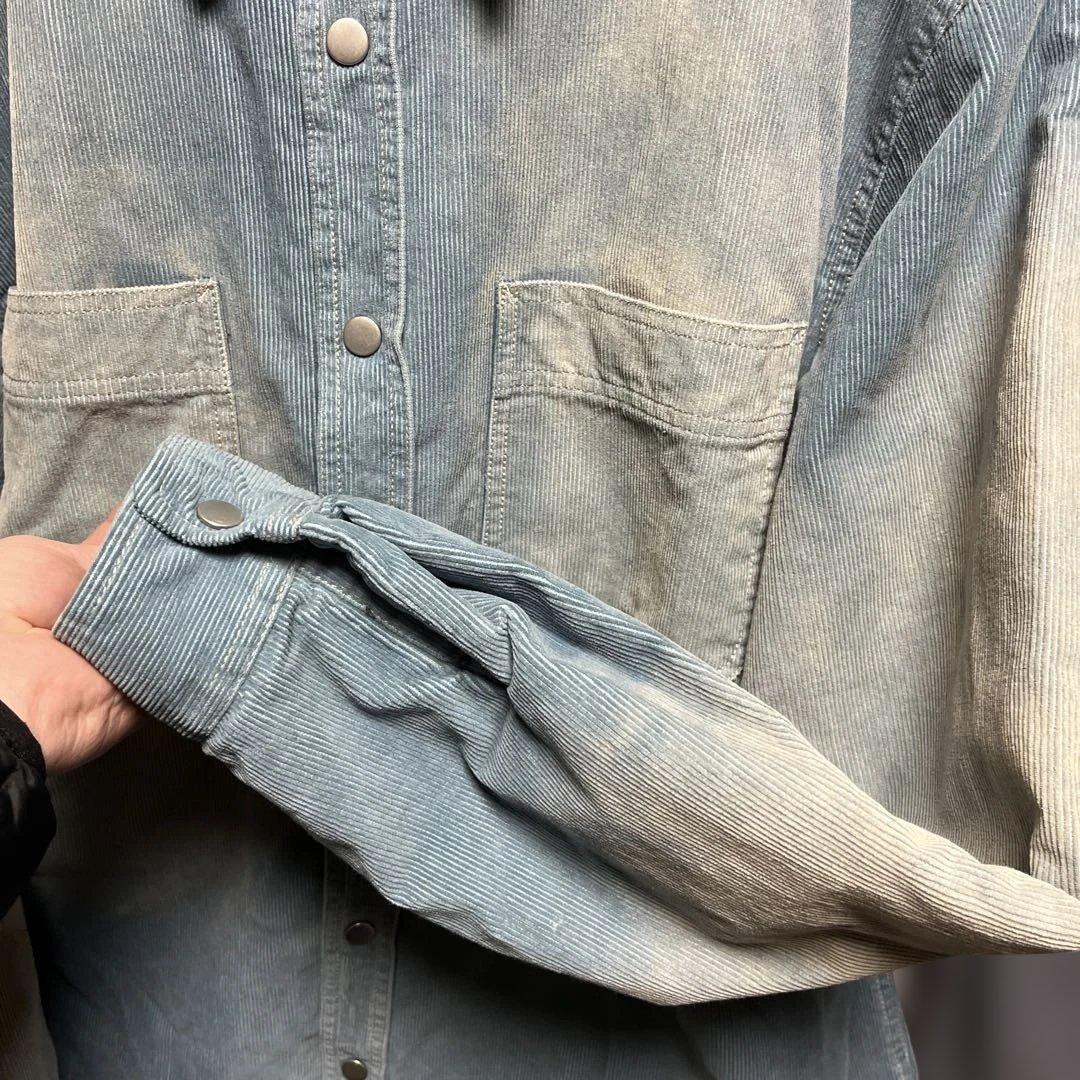 stussy workgear コーデュロイシャツ