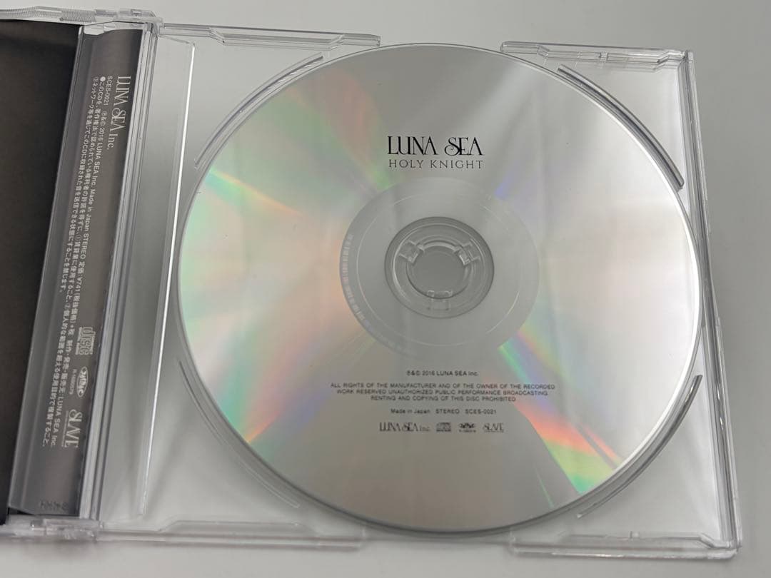 会場限定 LUNA SEA HOLY KNIGHT CD ステッカー付