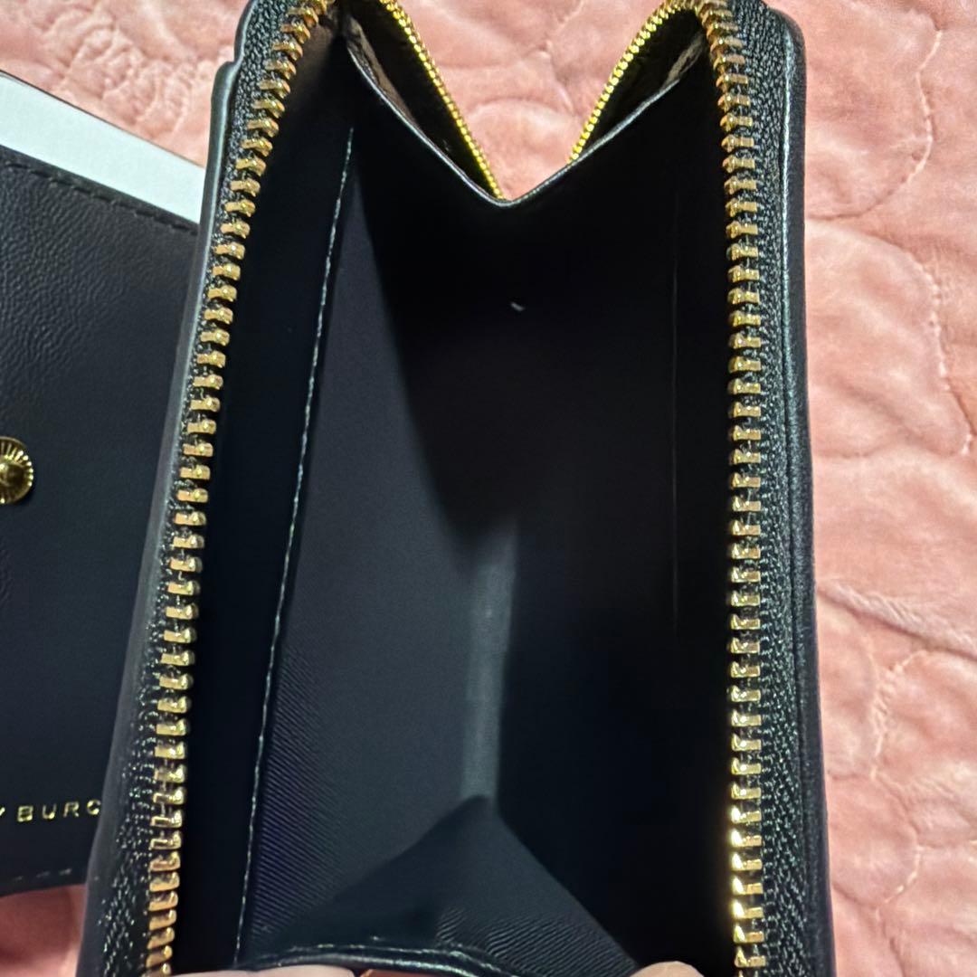 【mo⭐︎mo】Tory Burch ブラック 二つ折り財布