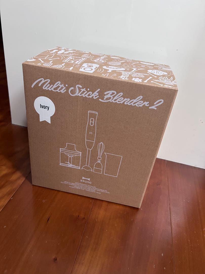 ★新品未使用★BRUNO Multi Stick Blender 2 アイボリー