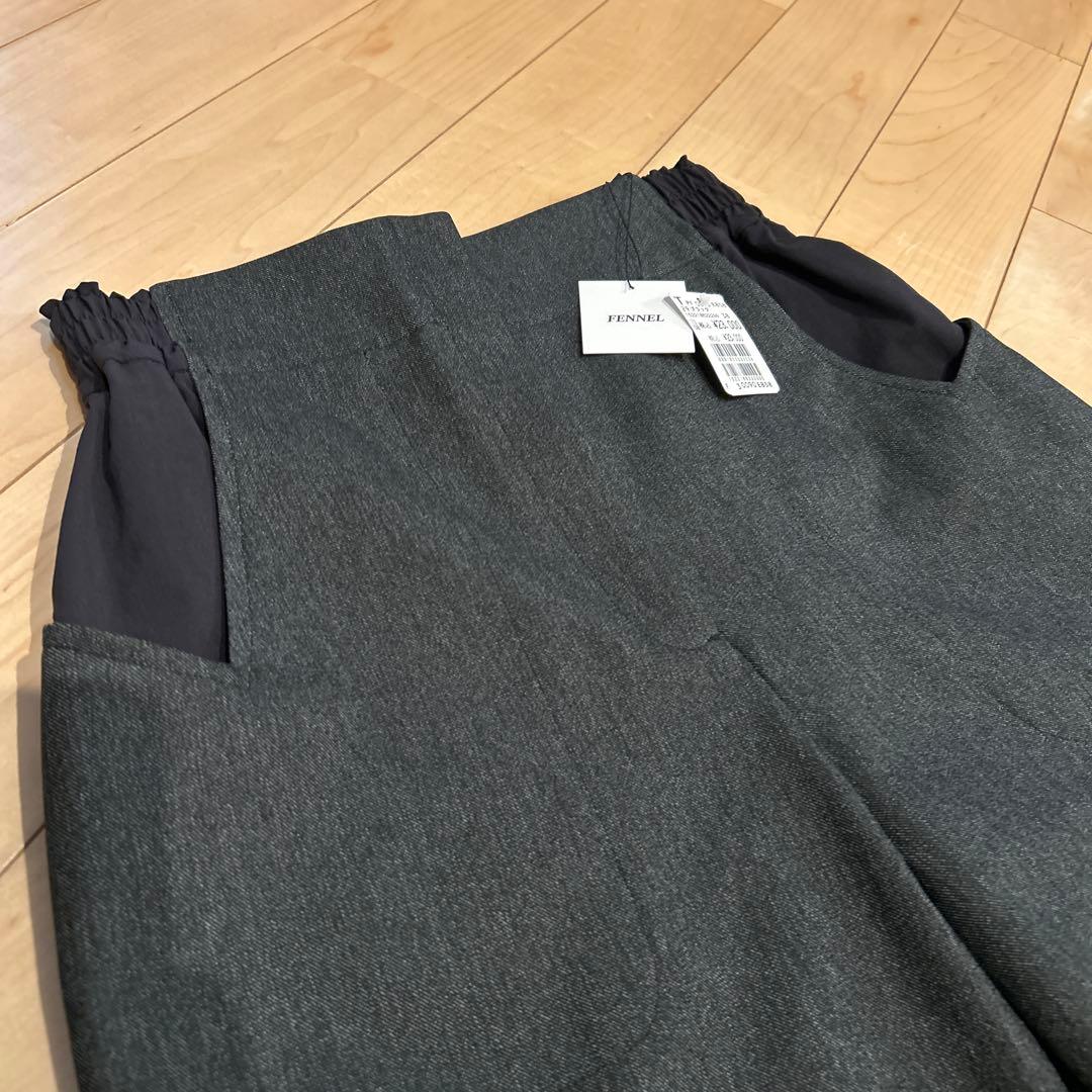 うめ☆新品ヤマダヤ FENNEL デニムライクスクエアカットポケットパンツ