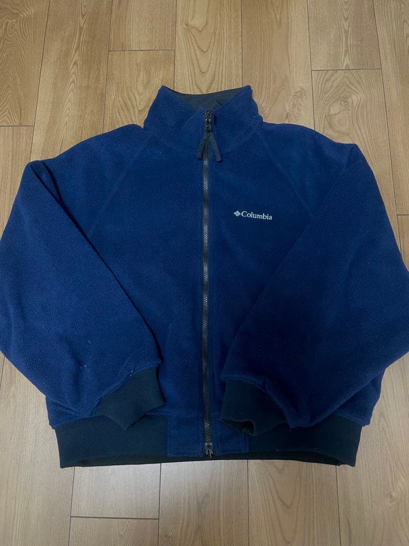 コロンビア フリークスストア 24AW ナイロンフリース リバーシブルブルゾン