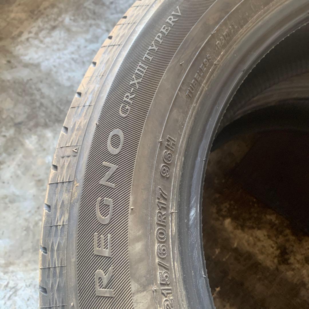 (PART2)BRIDGESTONE REGNO215/60R17 96Hタイヤ