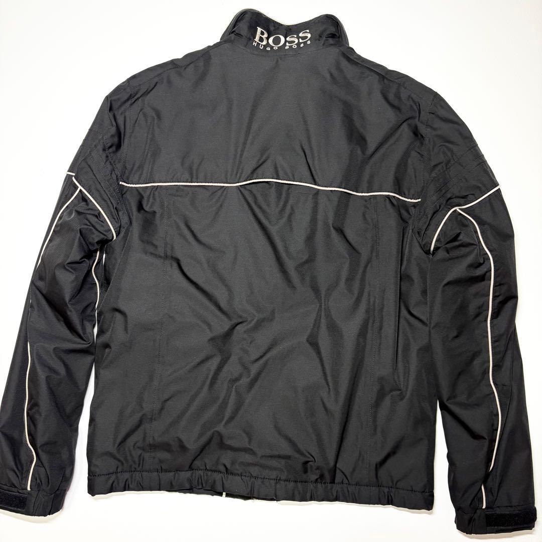 HUGO BOSS ヒューゴボス ジャンパー ブルゾン ナイロンジャケット 黒