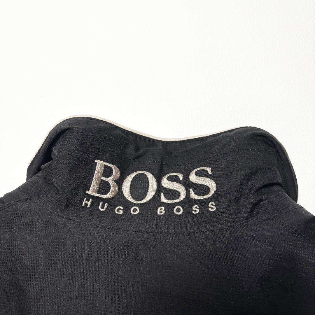 HUGO BOSS ヒューゴボス ジャンパー ブルゾン ナイロンジャケット 黒