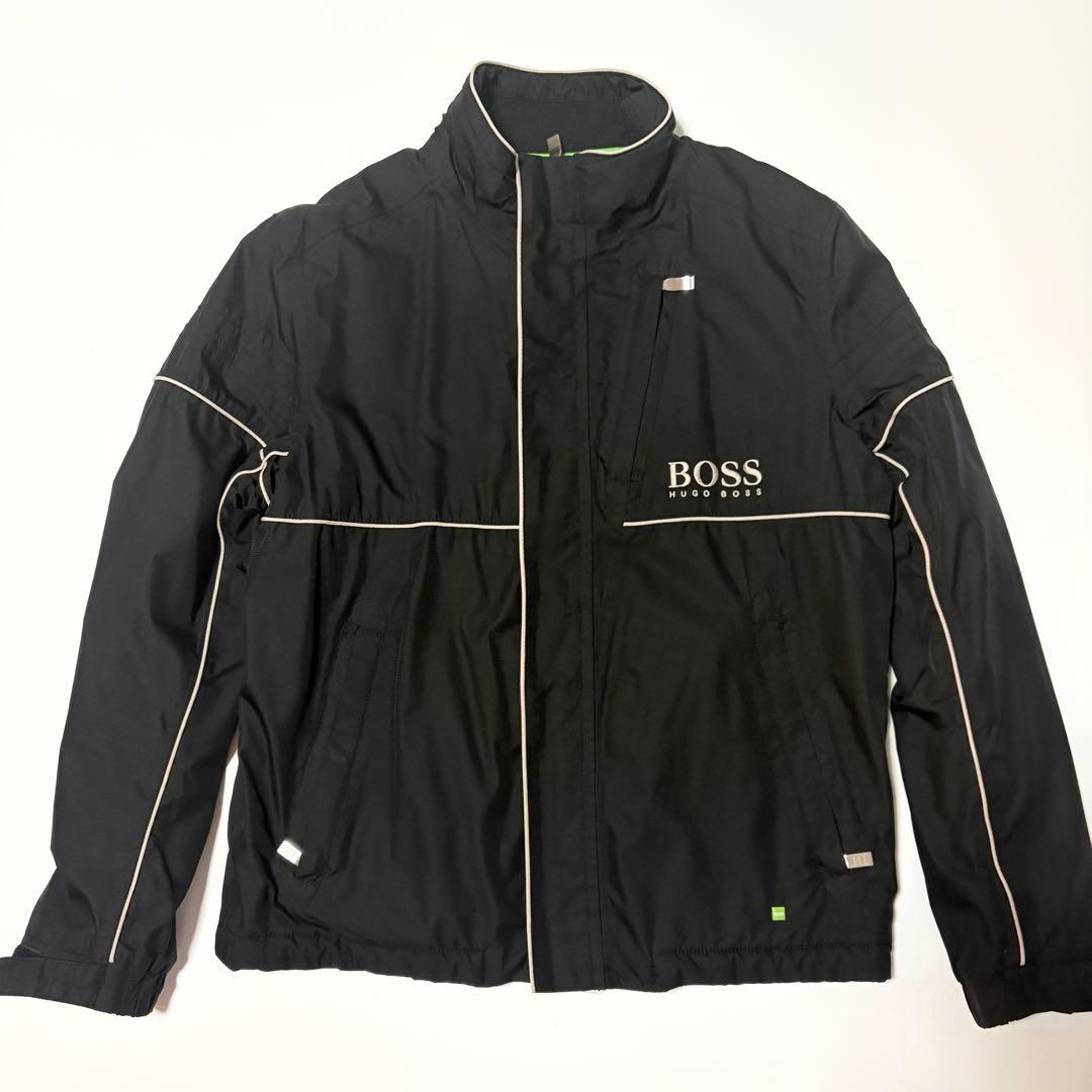 HUGO BOSS ヒューゴボス ジャンパー ブルゾン ナイロンジャケット 黒