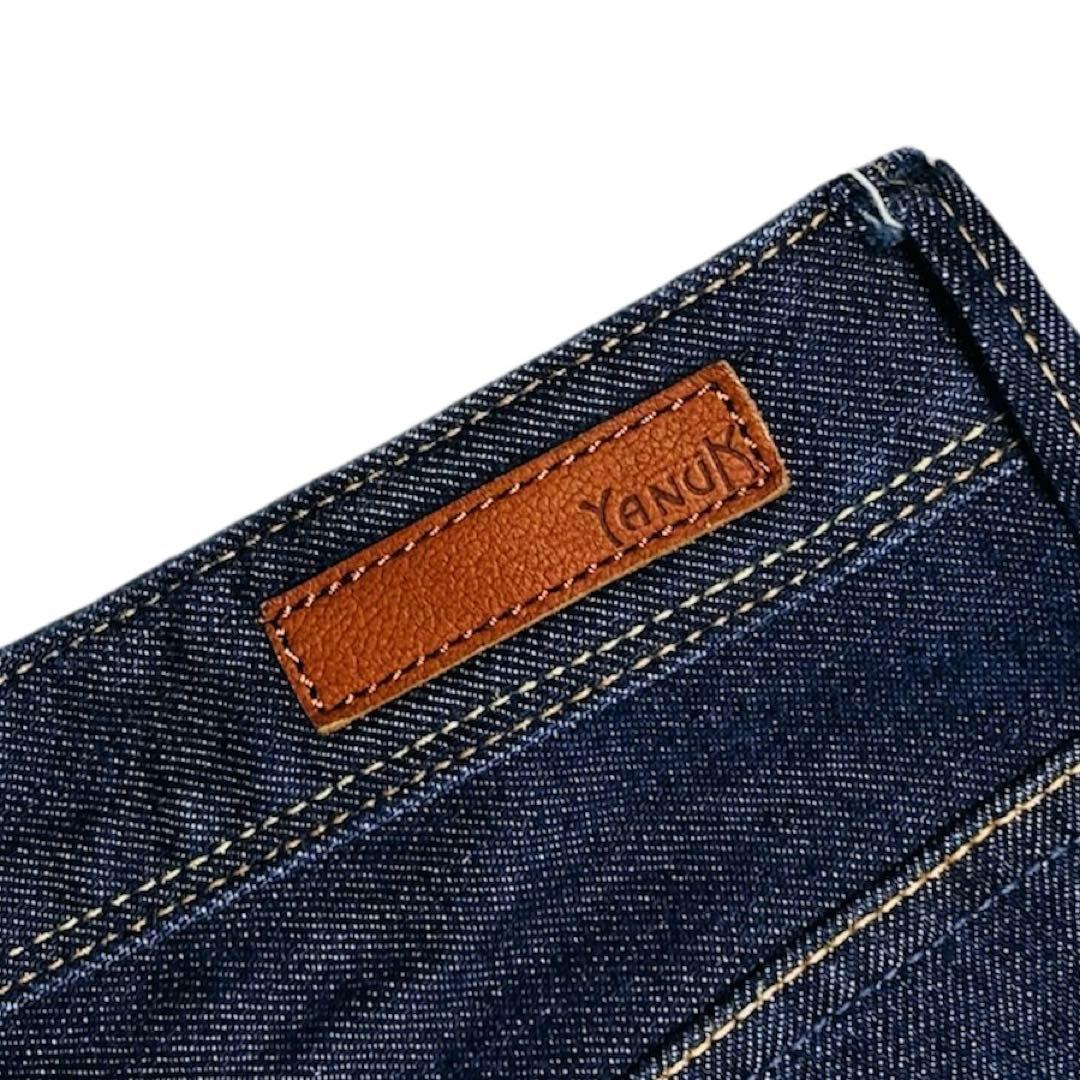 【美品】YANUK Lydia ワイド デニムパンツ　サイズ24