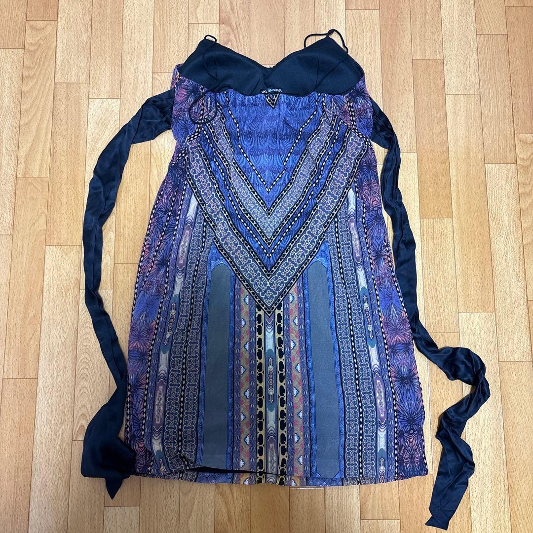 VIVIENNE TAM キャミドレスワンピース パワーネットドレス