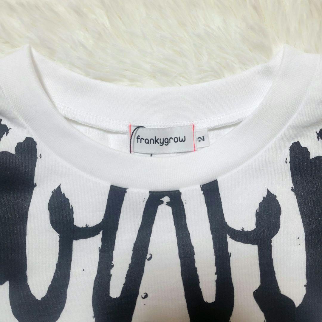 ♡大人F2♡2026SS♡フランキーグロウ♡ビッグプリント Tシャツ WHITE