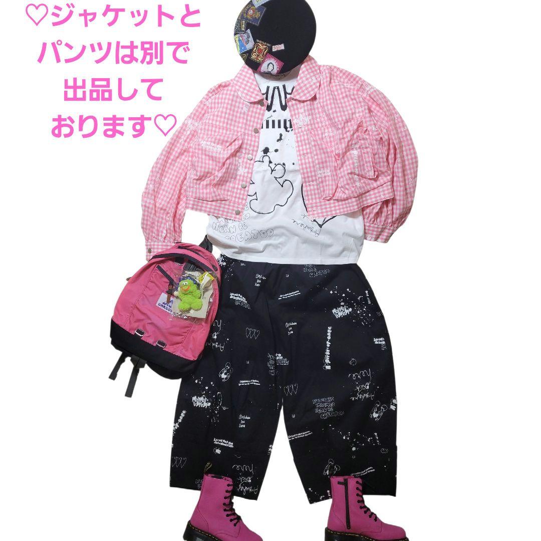 ♡大人F2♡2026SS♡フランキーグロウ♡ビッグプリント Tシャツ WHITE