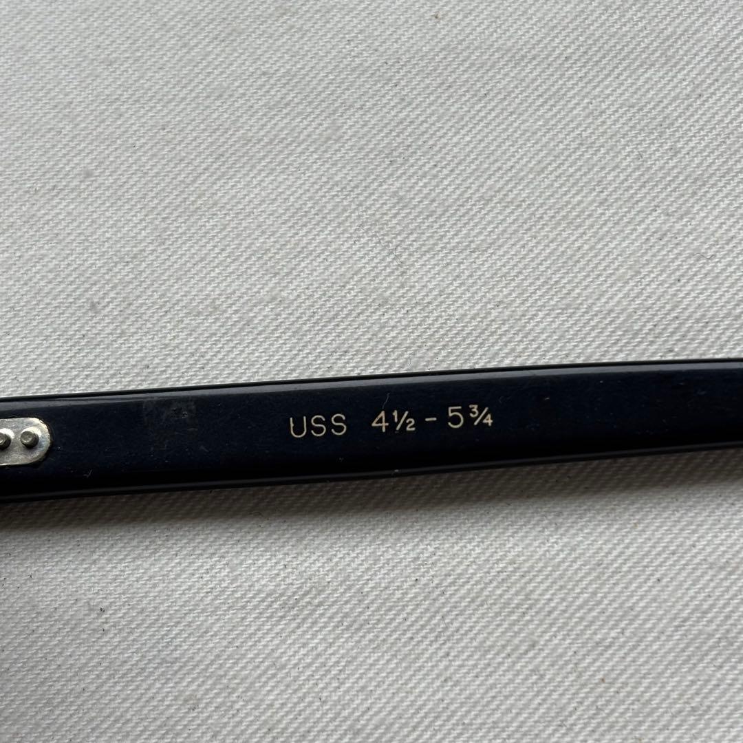 USS 50/26 GIグラス ビンテージ メガネ サングラス 眼鏡 黒 726