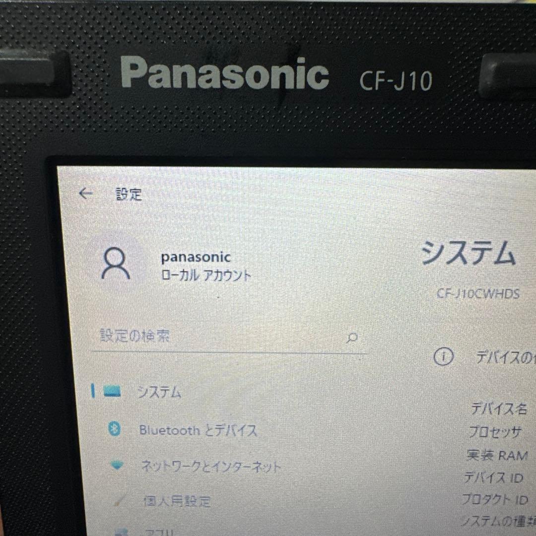 ROCKWELL　Panasonic CF-J10 ジャンク
