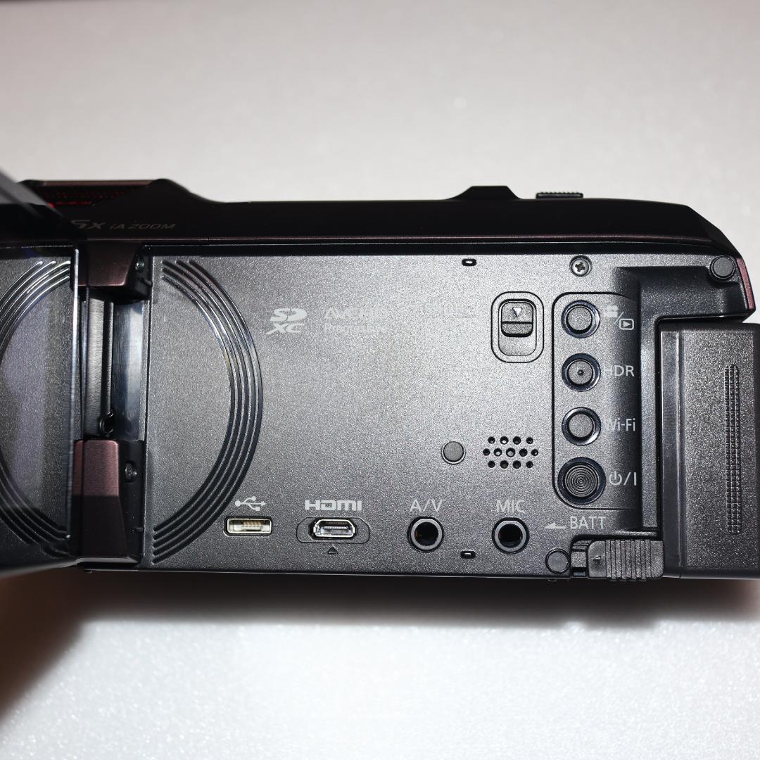 極美品 Panasonic HC-VX929MS 4K ビデオカメラ本体充電器