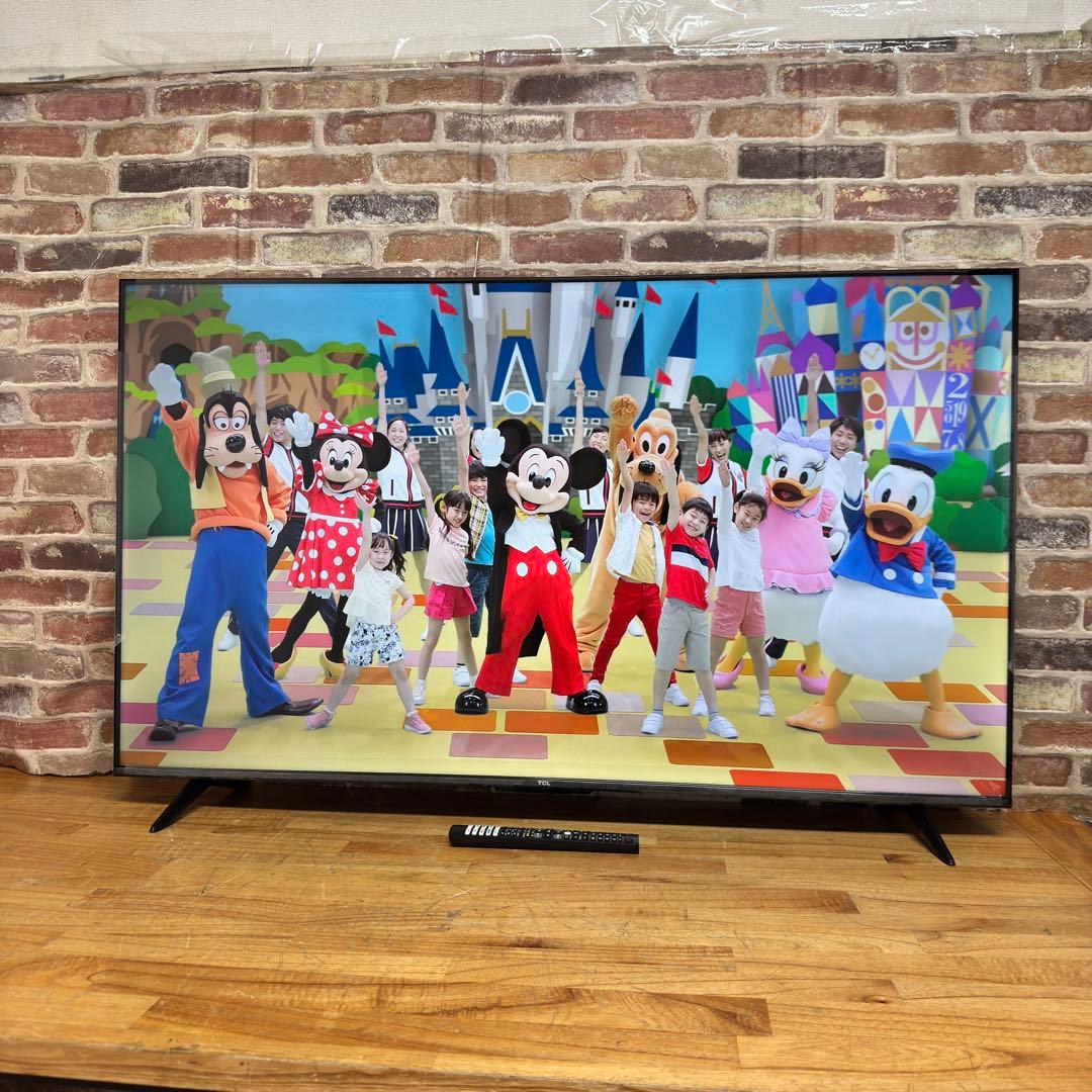 TCL 50V型 4K 液晶テレビ Google TV 50V6B 2024年製
