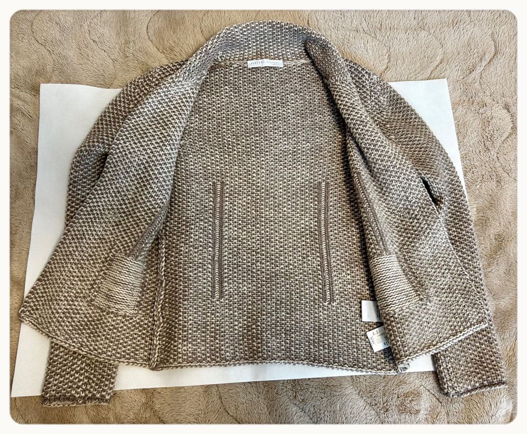 ★美品★ FABIANA FILIPPI イタリア製 ニット ジャケット S
