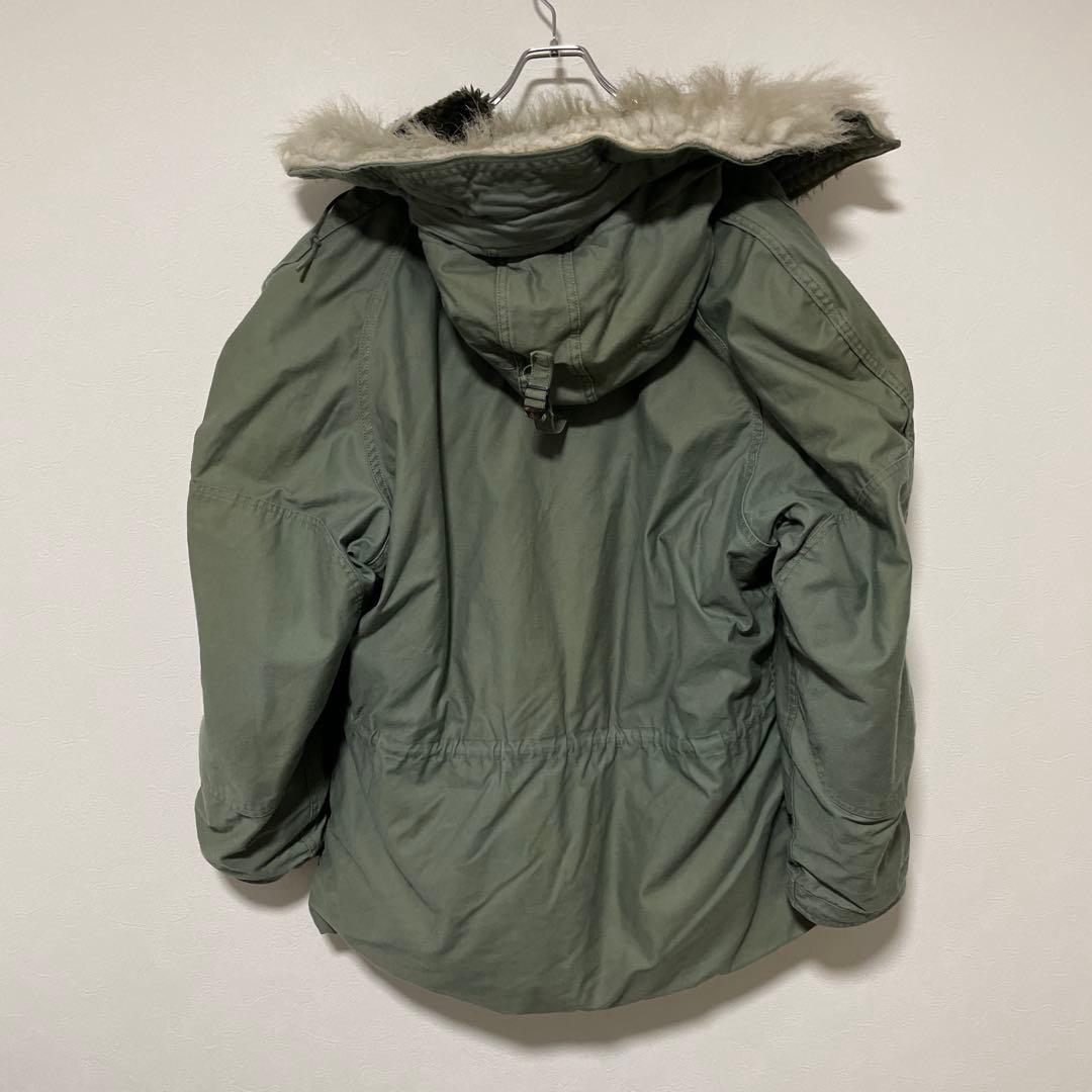 N*5様 【希少】米軍実物 90's N-3B フライトジャケットGREENBR