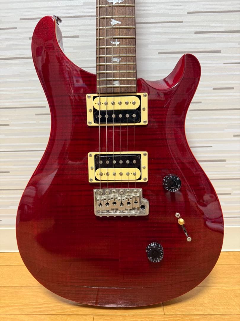 PRS SE custom24 韓国WMI製　レッド/赤 ギター
