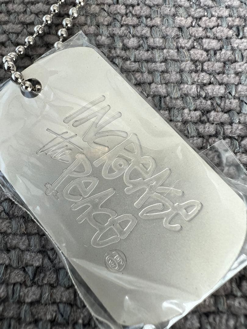 希少 新品未使用 STUSSY ドックタグ ネックレス 非売品 04年