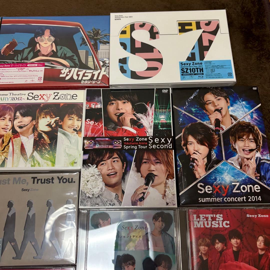 SexyZone セクゾ ブルーレイ DVD CD まとめ売り 19点