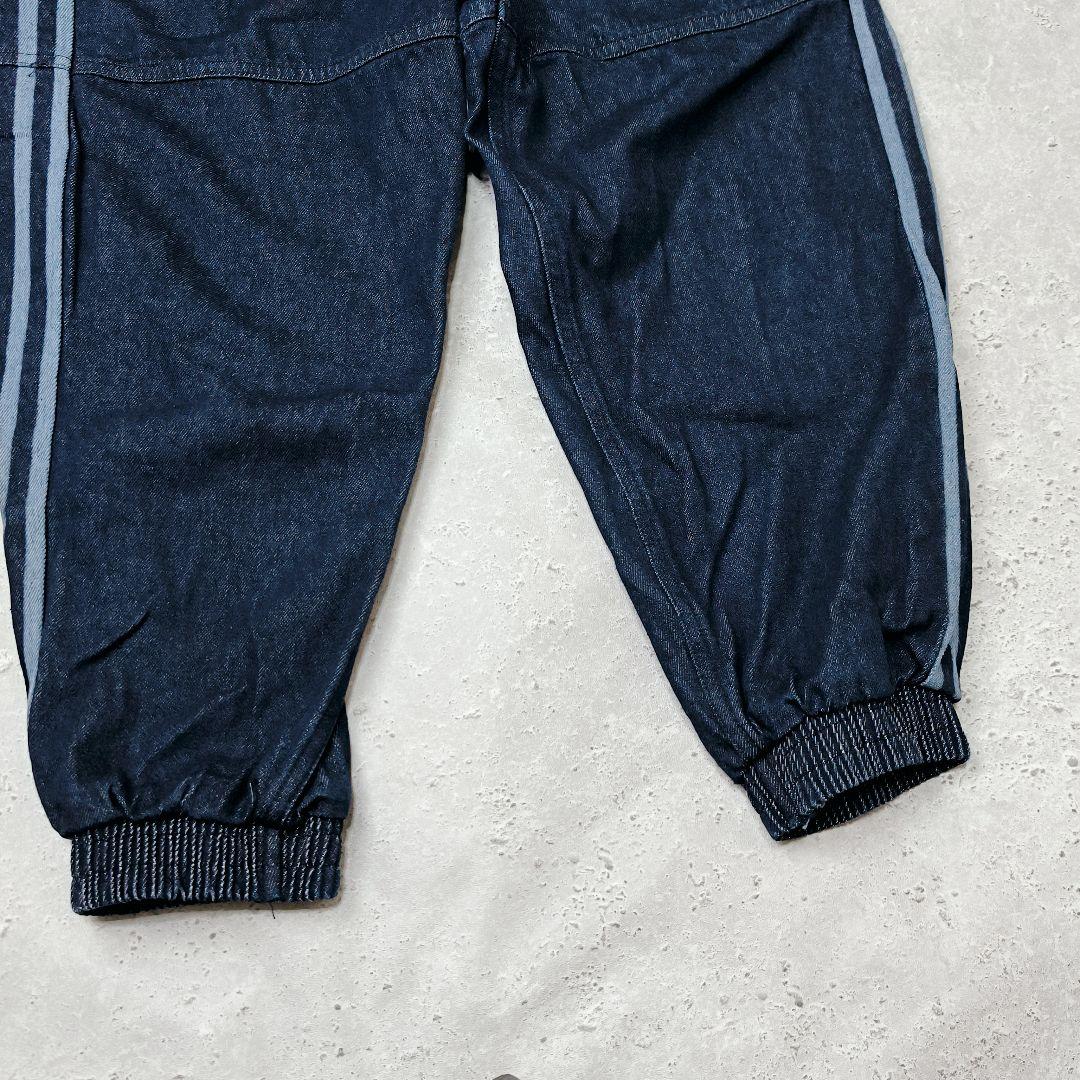addidas originals デニム　トラックパンツ　インディゴ　ジーパン