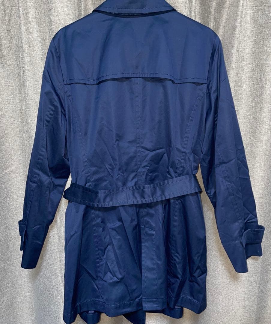 大きいサイズ　23区トレンチコート ベルト ブラック 4XL
