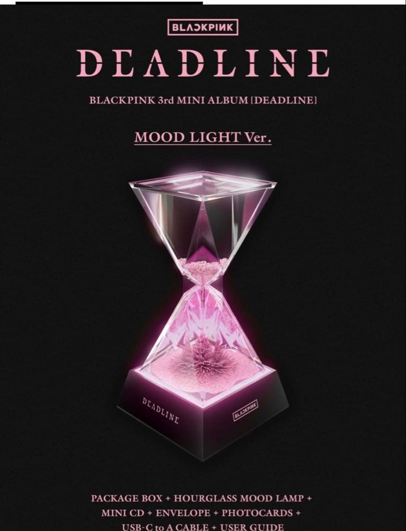 K-POP・アジア BLACK PINK [DEADLINE] MOOD LIGHT Ver.