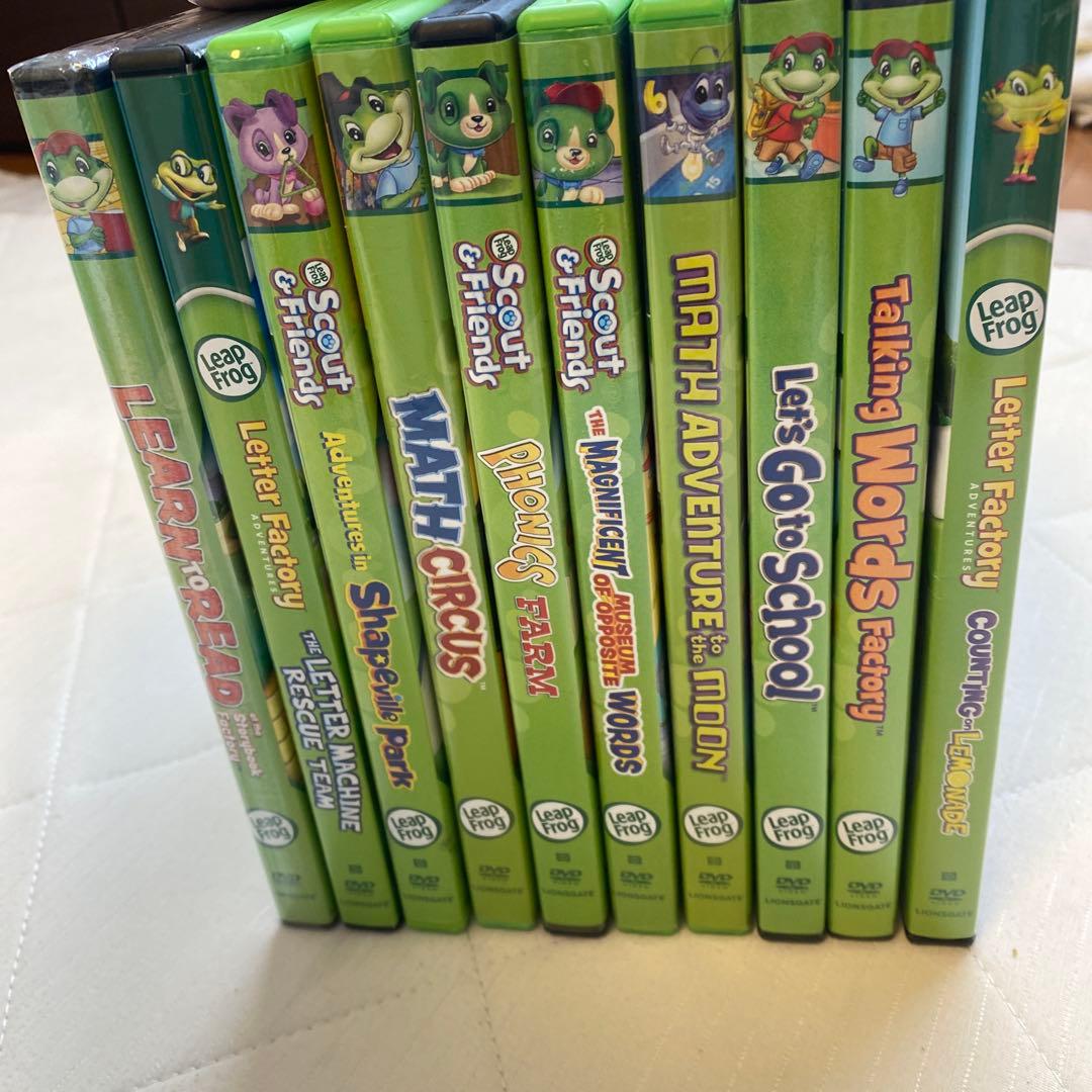 キッズ・ファミリー Leap Frog Learn with Leap 10-DVD Mega P