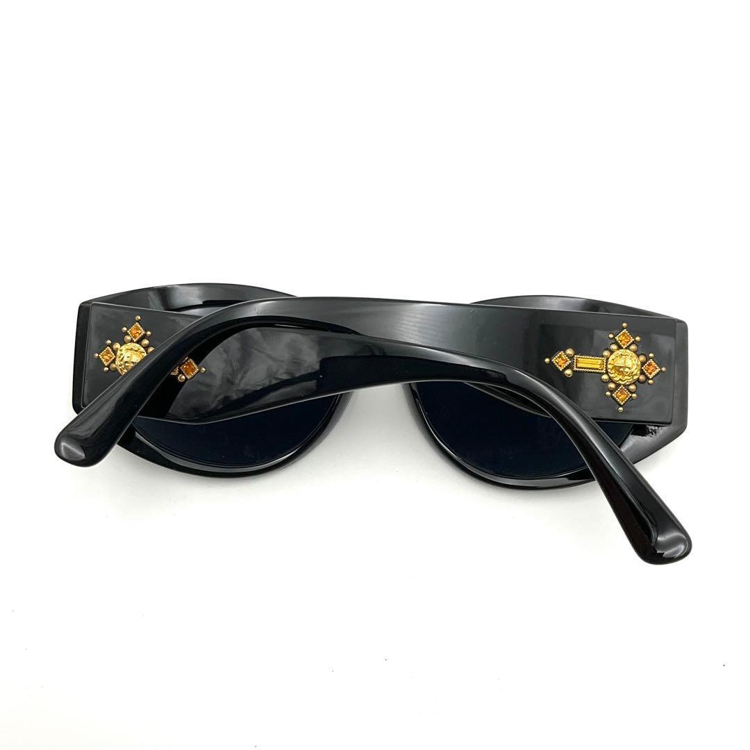 GIANNI VERSACE ヴェルサーチ サングラス レンズ青系 ソフトケース