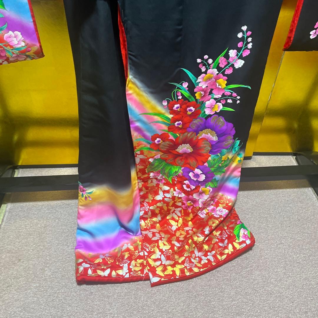 ☆☆ ゆかり ☆☆引振袖　本振袖　正絹