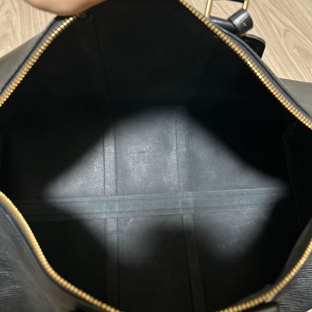 美品LouisVuittonルイヴィトン キーポル　ボストンバッグ エピ黒