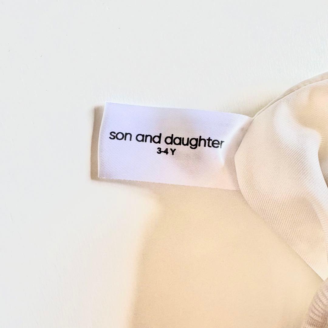 【期間限定お値下げ】son and daughter 3-4y スイムウェア