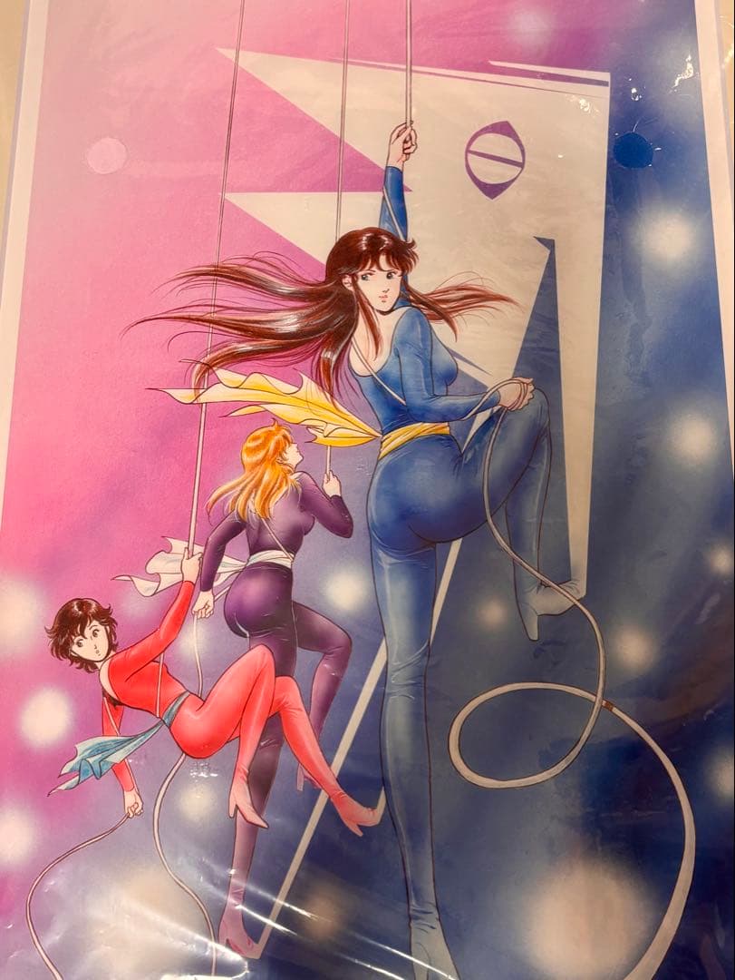 【新品未使用】40周年記念 キャッツアイ展 複製原画 北条司 直筆サイン