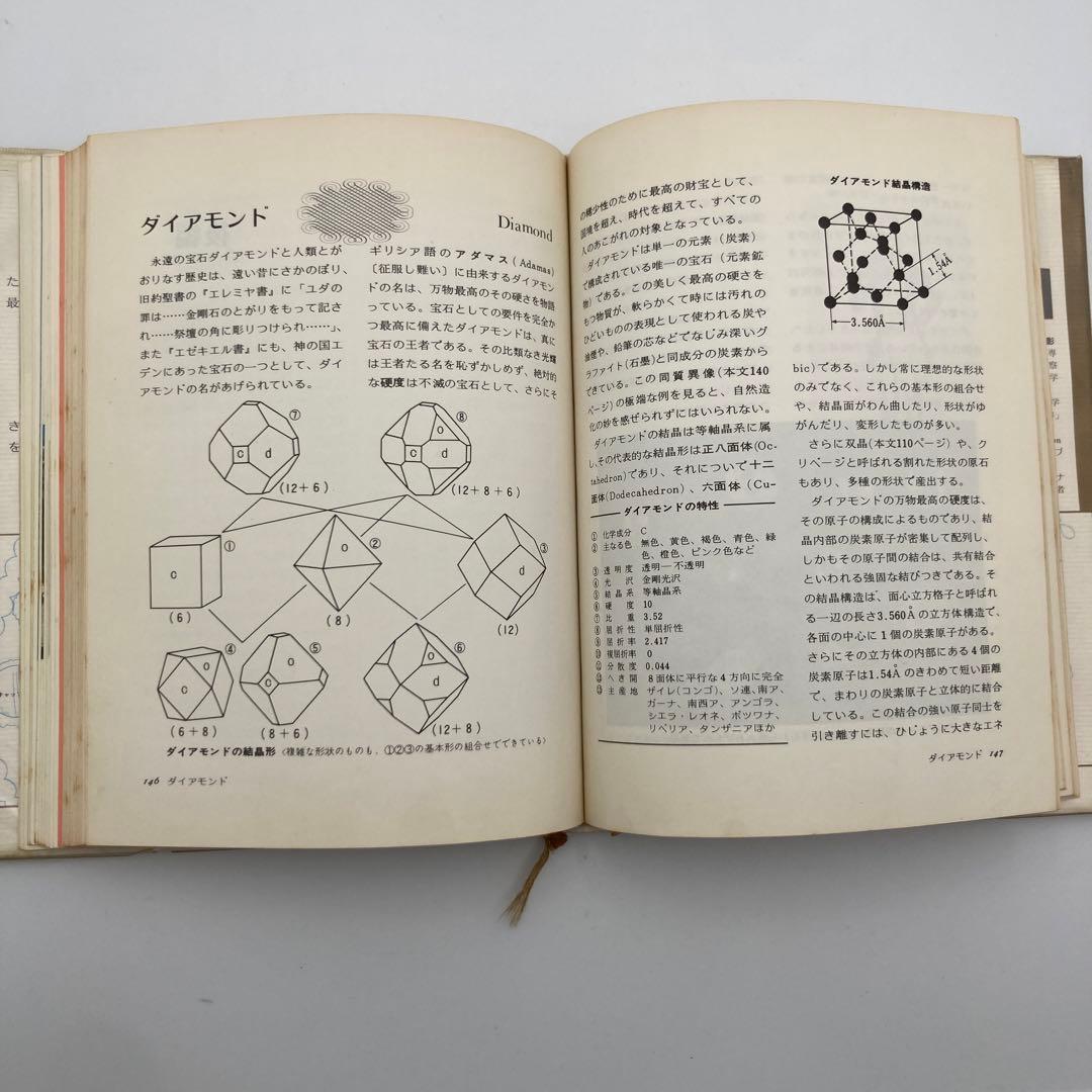 ★お値引き不可 ★ 宝石 その美と科学 近山晶 著 昭和47年 初版 ★