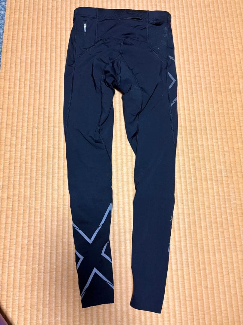 2XU MCSランコンプレッションタイツ MA5305B BLK/BRF