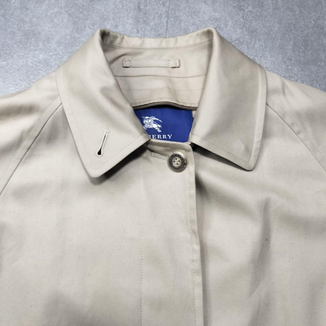 BURBERRY ブルーレーベル ステンカラーコート ノバチェック 38