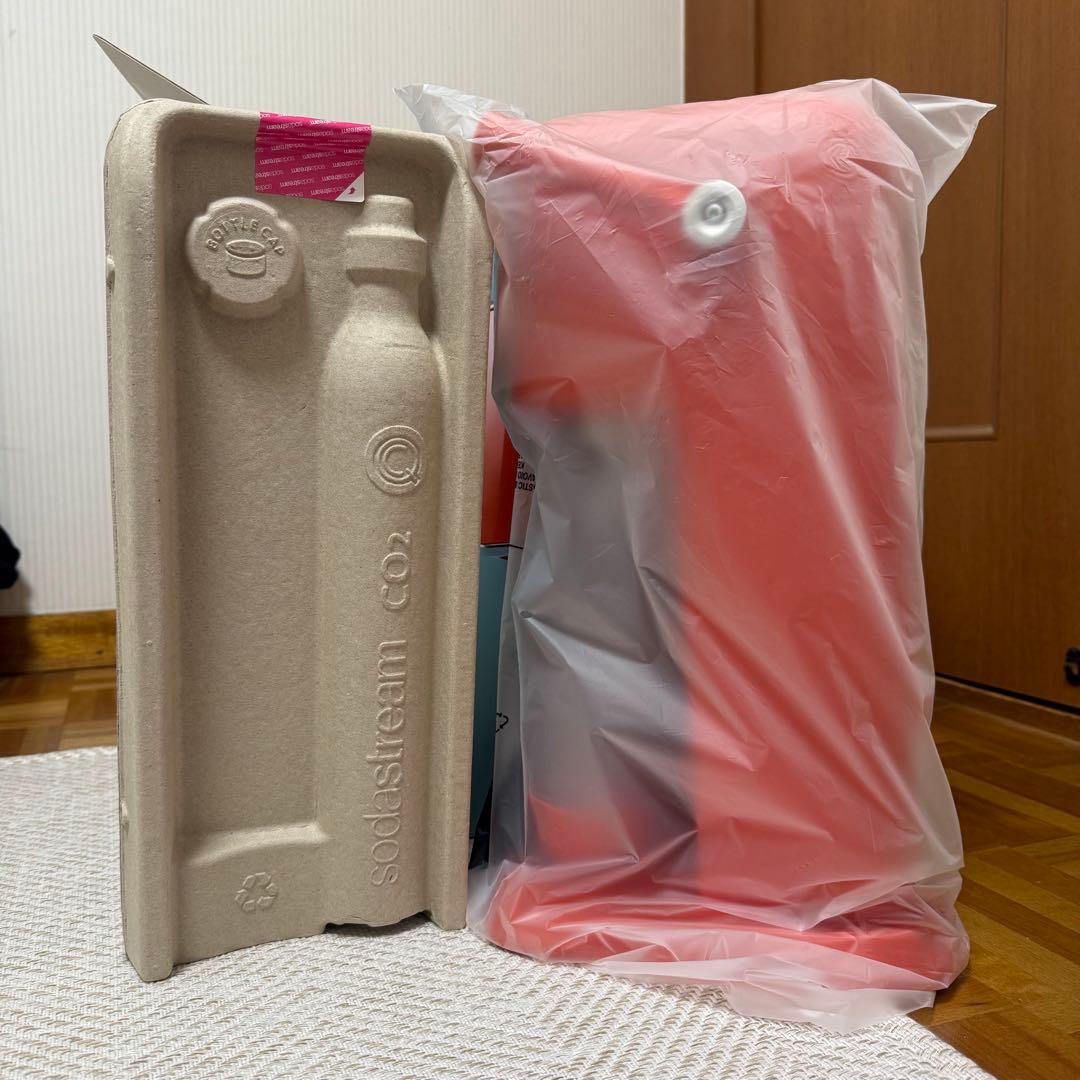 【新品未使用】ソーダストリームART sodastream マンダリンレッド
