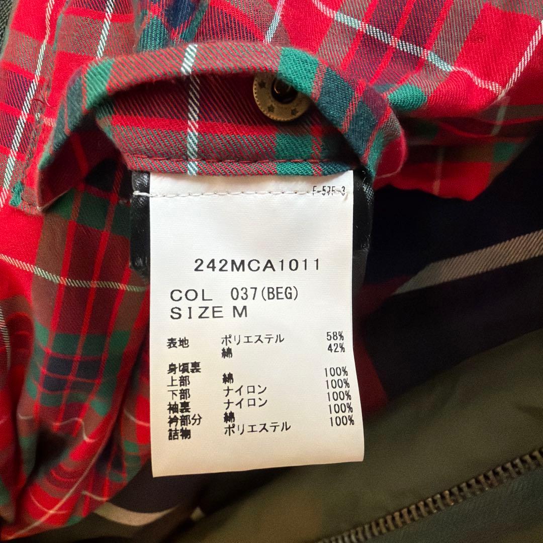 超美品　Barbour x Baracuta x Beams モッズコート