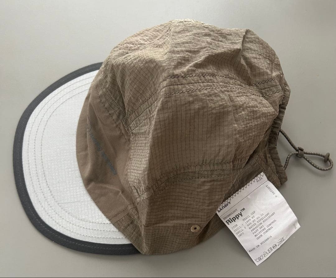 Satisfy サスティファイ　Trail Cap ベージュ