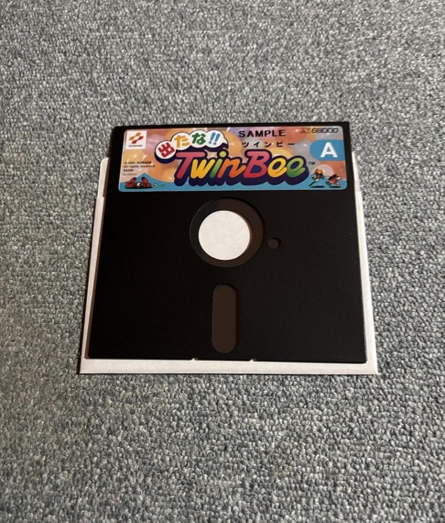 X68000用ソフト 出たな!!ツインビー+入手困難スペシャルディスク4枚