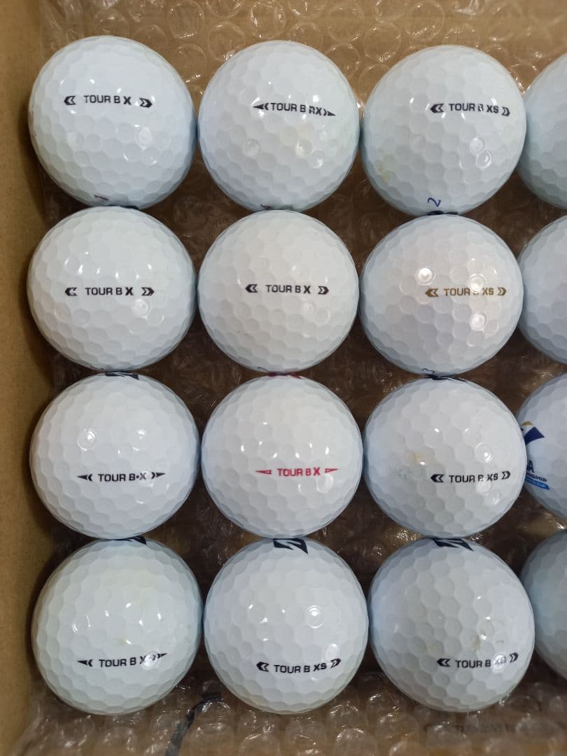 美品ブリヂストンTOUR B XS ロストボール　24球