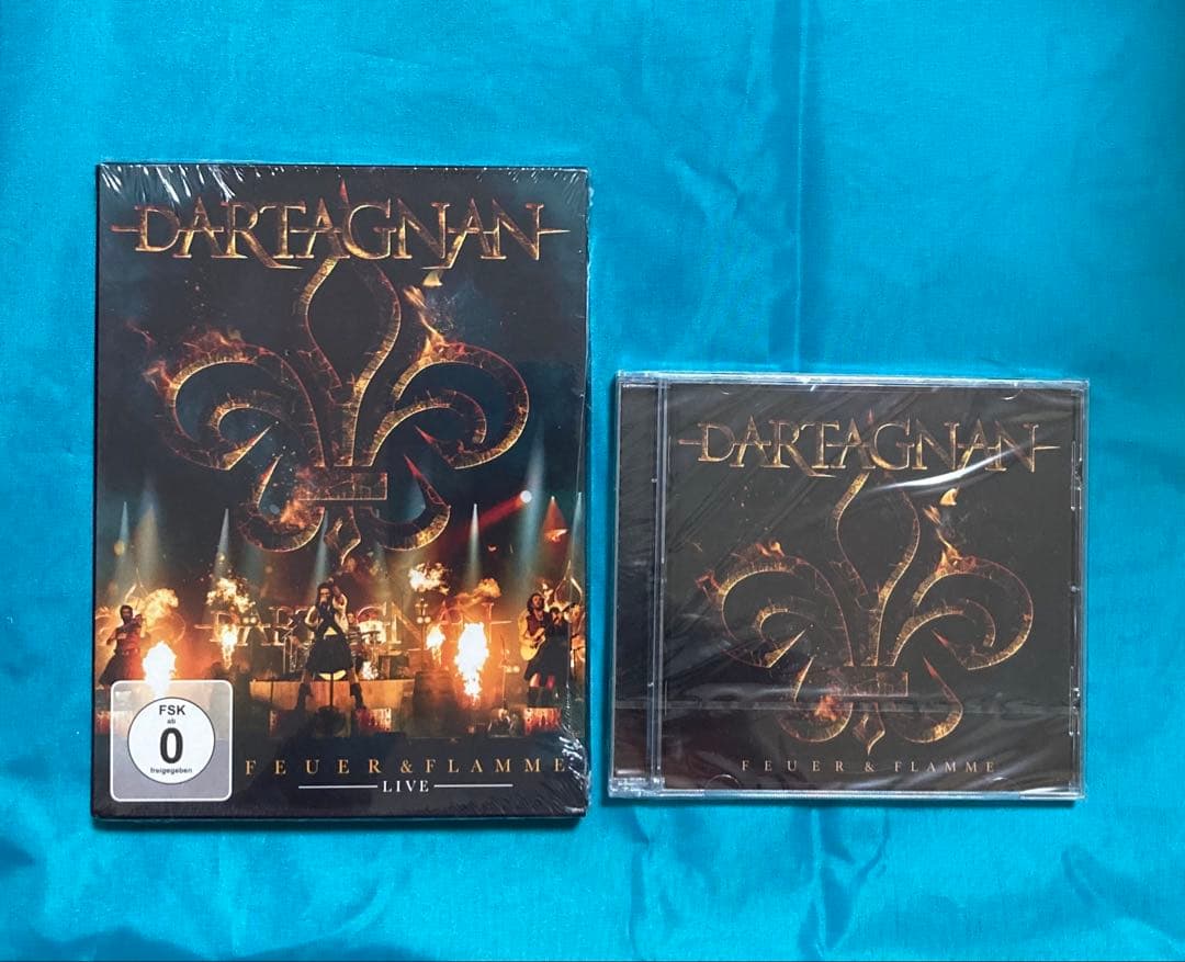 DARTAGNAN Feuer&Flamme CD ライブBD セット 輸入盤